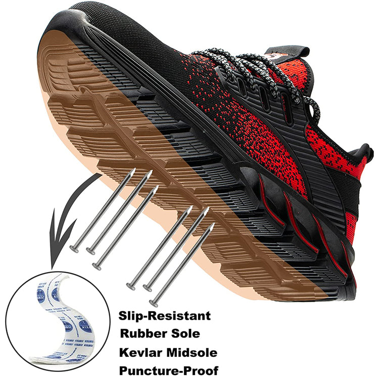 Load image into Gallery viewer, mens steel toe shoes